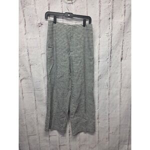 Reformation Joni Linen Cropped Pant High-Rise Wide Leg 2 Minimalist Quiet Luxury